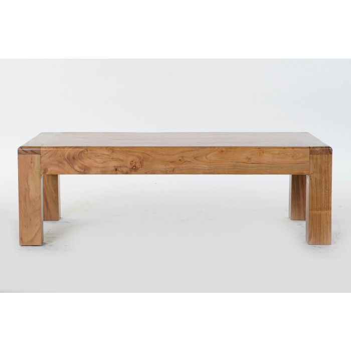 Mesa de Centro DKD Home Decor 110 x 60 x 35 cm Natural Madera Acacia 4