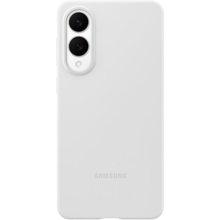 Samsung Funda de Silicona para Galaxy S25 Edge - Gris Claro 0 Samsung Funda de Silicona para Galaxy S25 Edge - Gris Claro 0