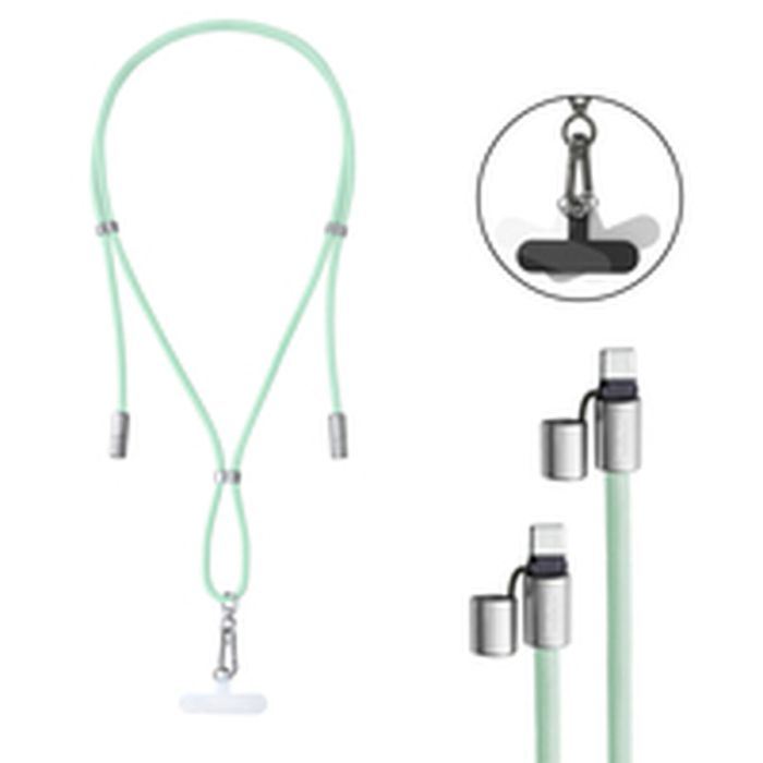 Cable USB-C INTENSO 7991007 Verde 9 Cable USB-C INTENSO 7991007 Verde 9