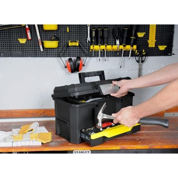 STANLEY Touch caja de cierre 48cm con cajón vacío 1 STANLEY Touch caja de cierre 48cm con cajón vacío 1