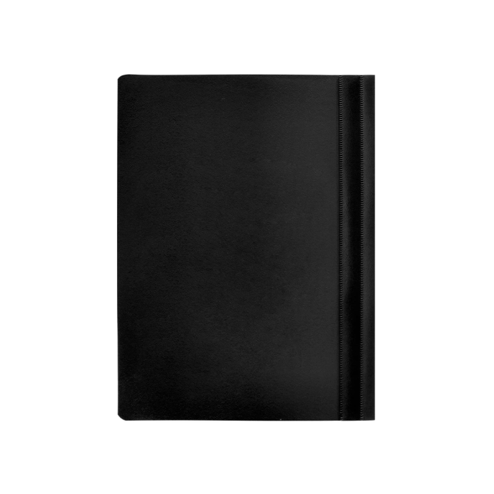 Q-connect Carpeta Dossier Fastener Plástico PVC DIN A4 Negra 2