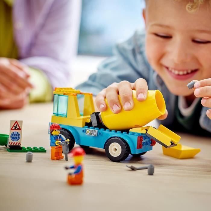 LEGO City Great Vehicles Camión hormigonera, Vehículos de construcción, Juguete para niños a partir de 4 años (60325) 4 LEGO City Great Vehicles Camión hormigonera, Vehículos de construcción, Juguete para niños a partir de 4 años (60325) 4
