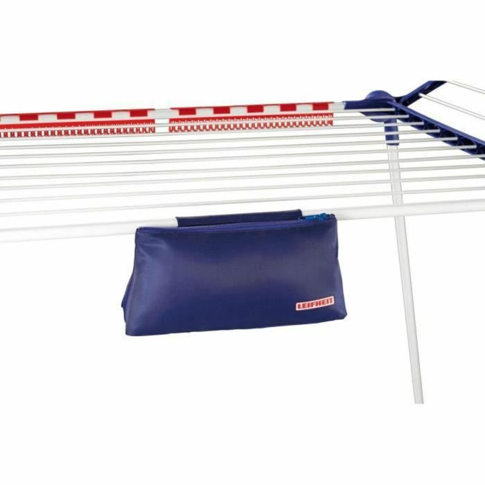 Leifheit PEGASUS 200 Tendedero de Ropa Confort - 20m Colgado, Alas 107cm, 2 Soportes Pequeños, 167x66x87cm 1