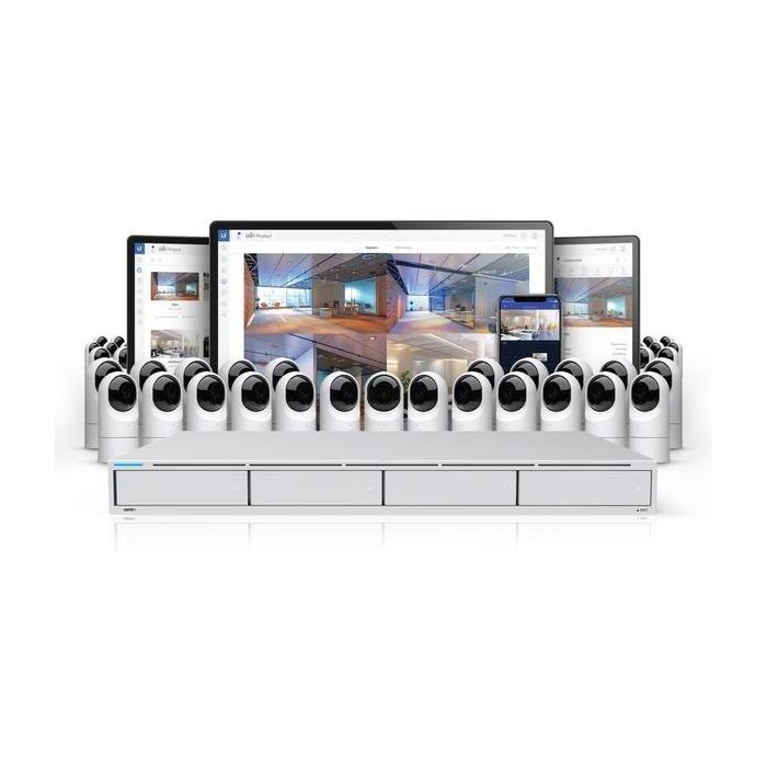Ubiquiti UniFi Protect Network Video Recorder Enterprise - NVR 4K para 15 Cámaras / Full HD para 50 Cámaras con Almacenamiento 1
