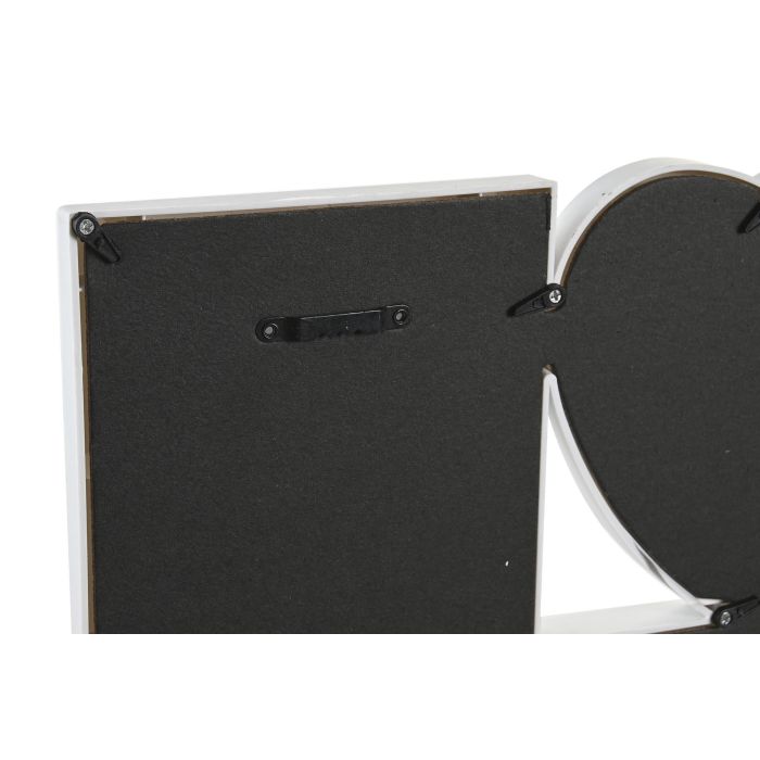 DKD Home Decor Marco Multifoto Romantico Blanco 3 x 37 x 59 cm 2