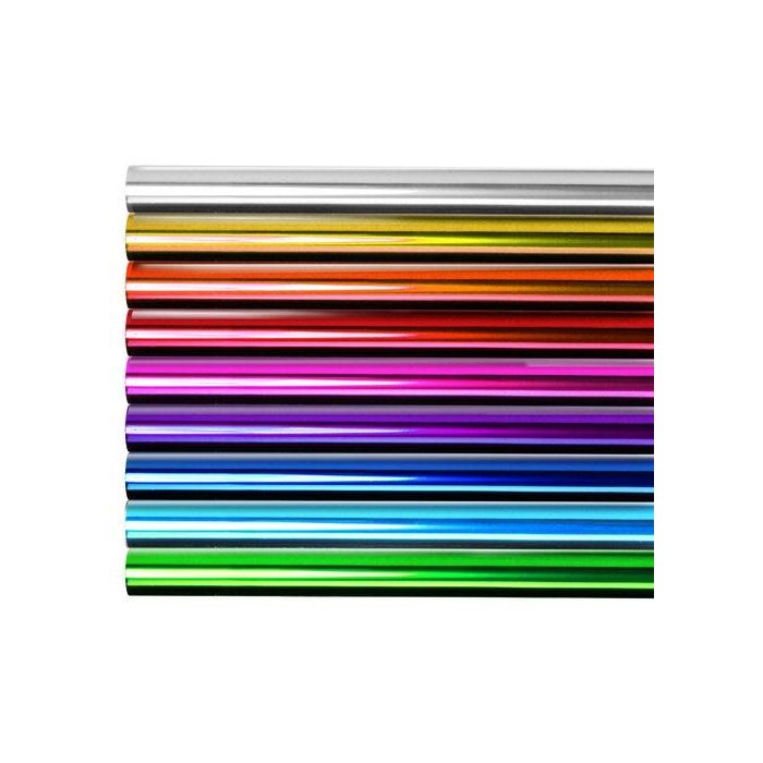 Sadipal Papel Celofán Auténtico 30 gr Rollo 0,70x10M Rojo para Fiestas, Decoraciones y Manualidades