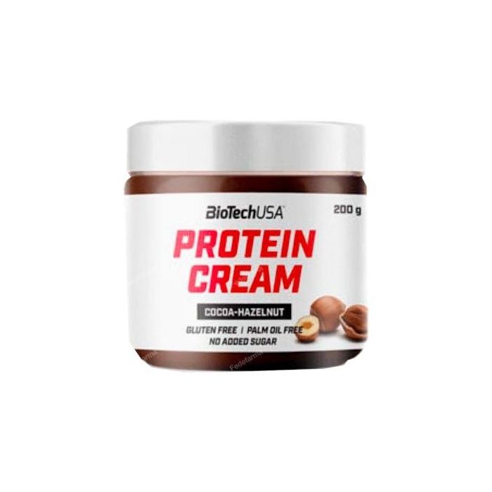 BIOTECHUSA Protein Cream Cacao-Avellana 15*200G Crema Proteica de Cacao y Avellana 200G