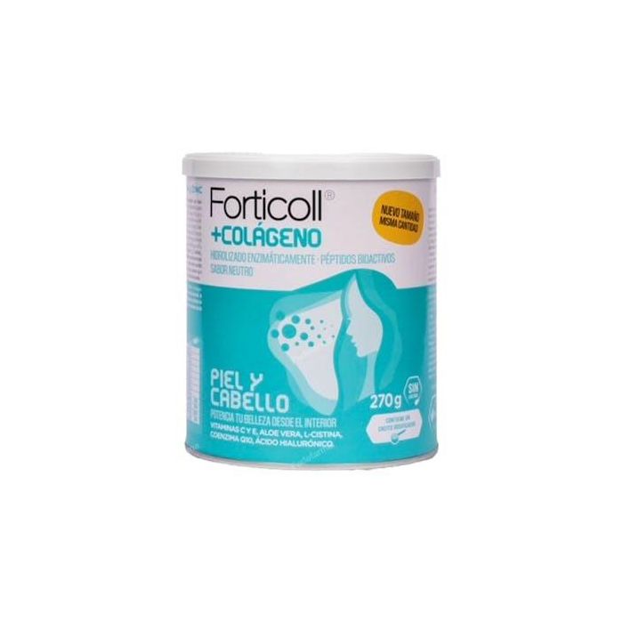 Forticoll Colágeno Bioactivo Piel y Cabello Verisol con Vitaminas y Minerales 270g