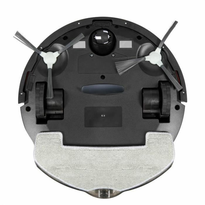 Livoo DOH145 WASH'UP Robot Aspirador Conectado 1000 Pa 70 min con 2 Depósitos Negro 12 Livoo DOH145 WASH'UP Robot Aspirador Conectado 1000 Pa 70 min con 2 Depósitos Negro 12
