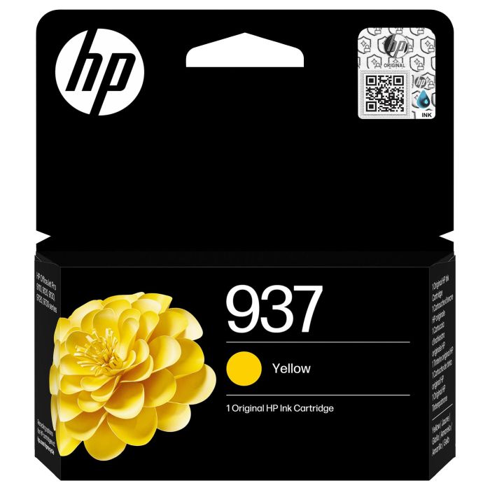 HP Cartucho Tinte 937 Amarillo Estándar Gelb 800 Páginas ISO/IEC 19752 Original 0 HP Cartucho Tinte 937 Amarillo Estándar Gelb 800 Páginas ISO/IEC 19752 Original 0