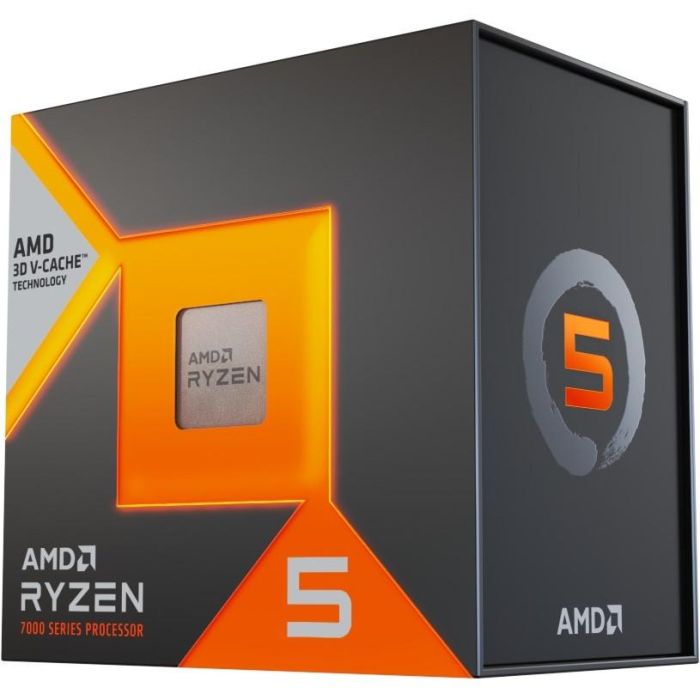 AMD Ryzen 5 7500X3D Procesador Socket AM5 4.5 GHz 6 Nucleos 12 Hilos 102MB Cache 65W