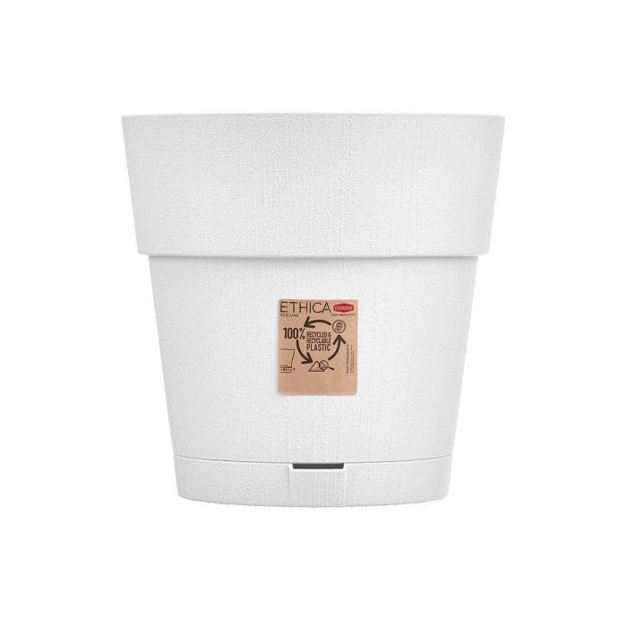 Maceta Plastico 25 Cm Ethica Blanca Stefanplast (6 Unidades) 2 Maceta Plastico 25 Cm Ethica Blanca Stefanplast (6 Unidades) 2
