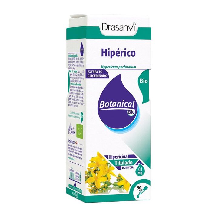 Botanical Bio Extracto Glicerinado Bio de Hipérico 50ml - Contribuye a un Buen Estado Anímico