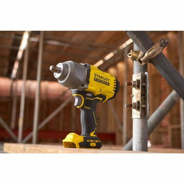 Stanley Fatmax SFMCF940M1-QW Llave de Impacto Inalámbrica Brushless 1/2" 950 Nm Litio 18V con Batería 4Ah 1 Stanley Fatmax SFMCF940M1-QW Llave de Impacto Inalámbrica Brushless 1/2" 950 Nm Litio 18V con Batería 4Ah 1