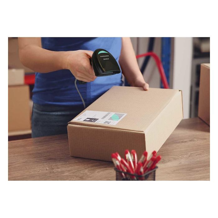 Datalogic QD2220 KIT LINEAR Lector de códigos de barras 1D Laser Alámbrico Negro 3