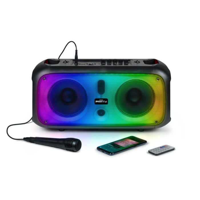 Altavoz Bluetooth Portátil BigBen Party 200 W Negro