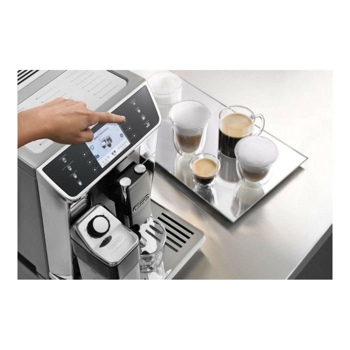 De'Longhi ECAM650.55.MS Cafetera Superautomática Espresso Conectada PrimaDonna Elite - LCD 3.5" - 8 Recetas - Depósito 2L - Gris 6 De'Longhi ECAM650.55.MS Cafetera Superautomática Espresso Conectada PrimaDonna Elite - LCD 3.5" - 8 Recetas - Depósito 2L - Gris 6