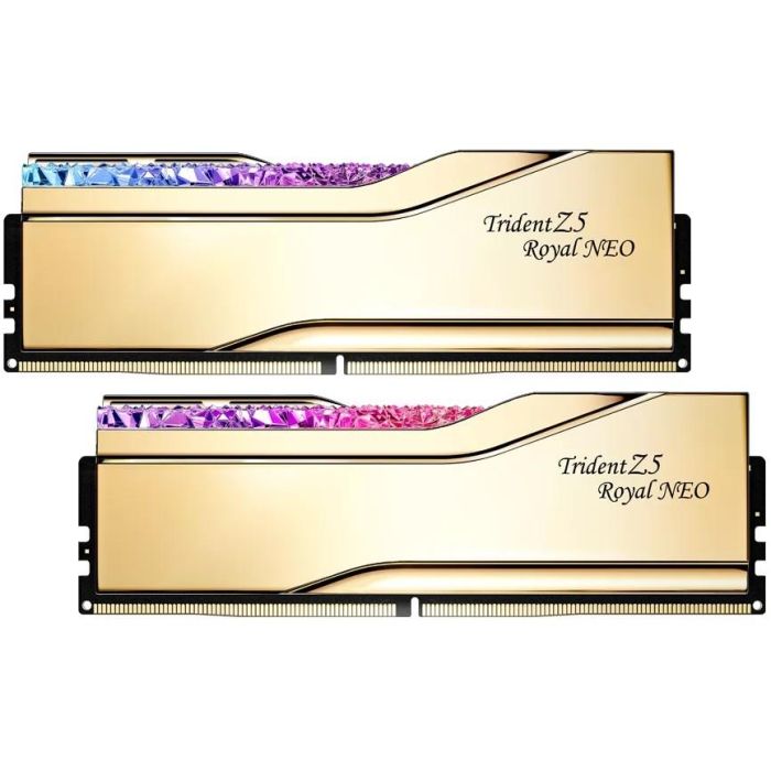 G.Skill 32GB (2x16GB) PC 6400 CL30 TR5NG Royal GOLD - Memoria RAM KIT 0 G.Skill 32GB (2x16GB) PC 6400 CL30 TR5NG Royal GOLD - Memoria RAM KIT 0