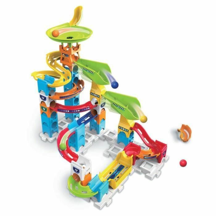 Set de Canicas Vtech Marble Rush Marble Run - Beginner Set Circuito + 4 Años Pista con Rampas 47 Piezas 2