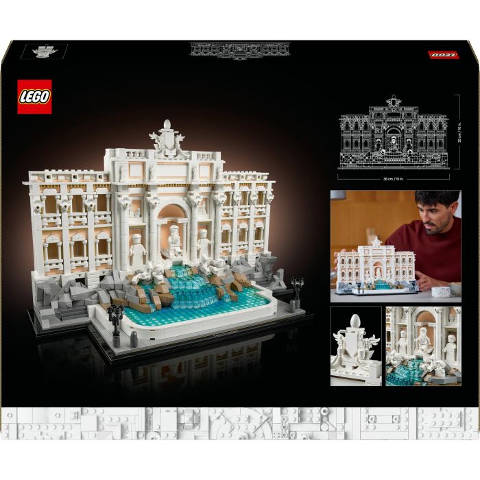 LEGO 21062 Architecture Fontana de Trevi Roma Set de construcción para adultos 8 LEGO 21062 Architecture Fontana de Trevi Roma Set de construcción para adultos 8