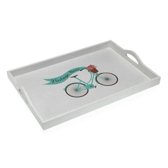 Bandeja Versa Bicicleta Madera MDF 30 x 5 x 45 cm Bandeja Versa Bicicleta Madera MDF 30 x 5 x 45 cm