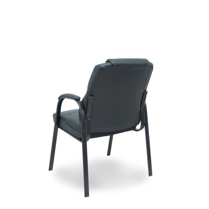 Piqueras y Crespo Sillón Confidente Argés Similpiel Negro 543PTNSP840 - Modelo Opti543 con reposabrazos 4 Piqueras y Crespo Sillón Confidente Argés Similpiel Negro 543PTNSP840 - Modelo Opti543 con reposabrazos 4