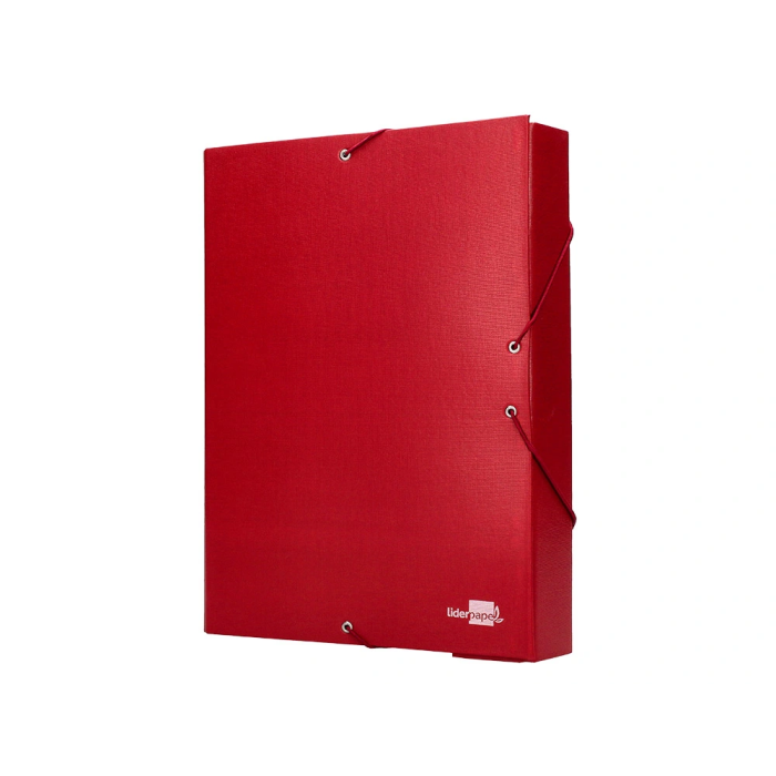 Liderpapel Carpeta proyectos folio lomo 90mm cartón forrado roja 250 x 350 mm 4 Liderpapel Carpeta proyectos folio lomo 90mm cartón forrado roja 250 x 350 mm 4