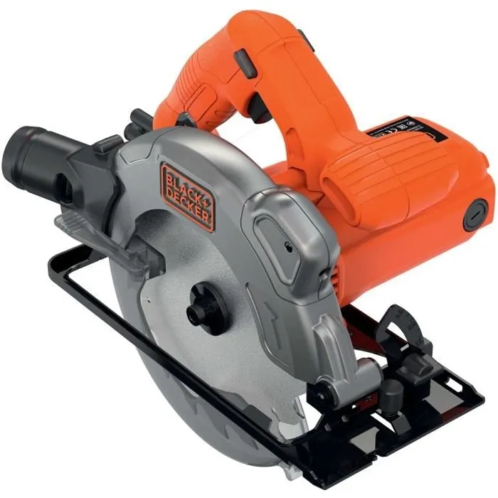 Black+Decker Sierra Circular CS1250L-QS 1250W Profundidad Corte 66mm Bisel 0-45° Velocidad 5300rpm Incluye Guía Láser Disco 190mm 0 Black+Decker Sierra Circular CS1250L-QS 1250W Profundidad Corte 66mm Bisel 0-45° Velocidad 5300rpm Incluye Guía Láser Disco 190mm 0