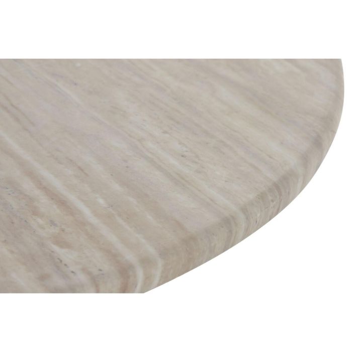 DKD Home Decor Mesa de Comedor Redonda Moderna de Granito y MDF con Acabado Símil Mármol Beige, Ø130x75 cm, Desmontable 4 DKD Home Decor Mesa de Comedor Redonda Moderna de Granito y MDF con Acabado Símil Mármol Beige, Ø130x75 cm, Desmontable 4