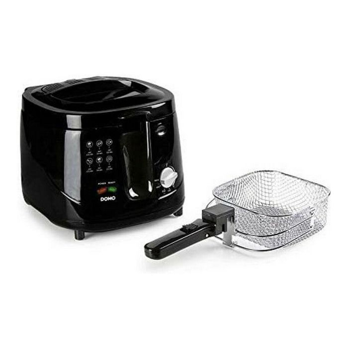 Freidora DOMO DO461FR Negro 1800 W 2,5 L 7 Freidora DOMO DO461FR Negro 1800 W 2,5 L 7