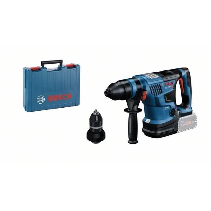 Bosch Professional GBH 18V-34 FC Martillo Perforador Inalámbrico SDS-Plus 18V sin Batería con Maletín Estándar