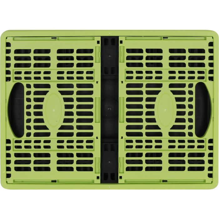 Tontarelli Caja Plegable 32L - 47.5 cm x 35 cm x 23.6 cm Verde/Negro Voila (10 Unidades)