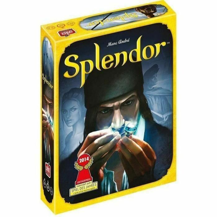 Asmodee Splendor Juego de Mesa para 2+ Jugadores, 10+ Años, 30 Minutos de Juego