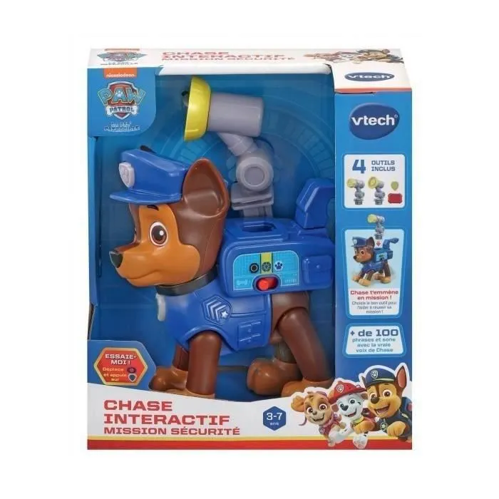 Vtech Patrulla Canina - Persecución Interactiva: Misión de Seguridad - Idioma Francés VT3417765631054 2
