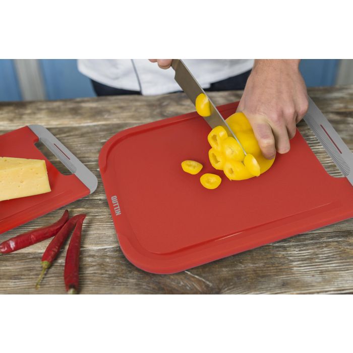 Tabla para cortar bicolor 34x23.9 cm Qutt - Inde (12 Unidades) 4 Tabla para cortar bicolor 34x23.9 cm Qutt - Inde (12 Unidades) 4