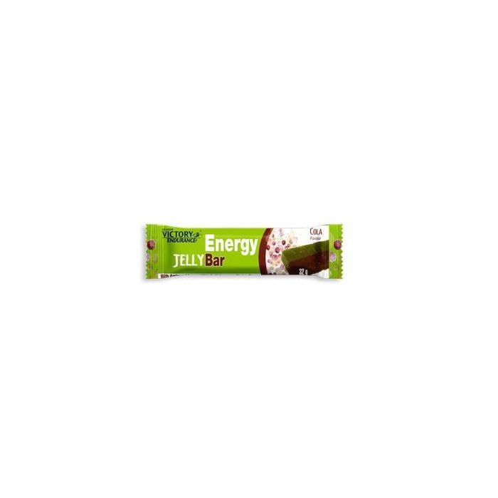 Victory Endurance Energy Jelly Bar de Cola 24 unidades – Barritas Energéticas con Aminoácidos, Vitaminas, Minerales y Zumo Remolacha