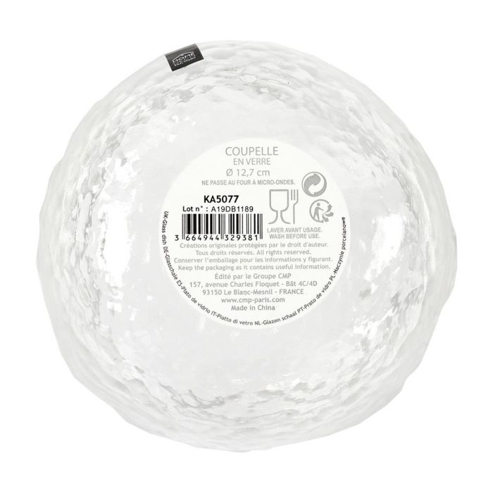 Home Deco Factory Bol 250 Ml Diámetro 12,7 Cm Irregular 1