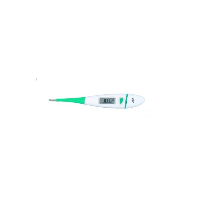 Laica TH3601W Termómetro Digital Corporal Sonda Flexible Oral Axilar Rectal LCD, Memoria y Bolsita Protectora 2 Laica TH3601W Termómetro Digital Corporal Sonda Flexible Oral Axilar Rectal LCD, Memoria y Bolsita Protectora 2