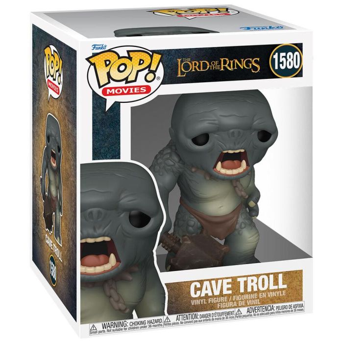 Figura POP Super El Señor de los Anillos Cave Troll 1 Figura POP Super El Señor de los Anillos Cave Troll 1