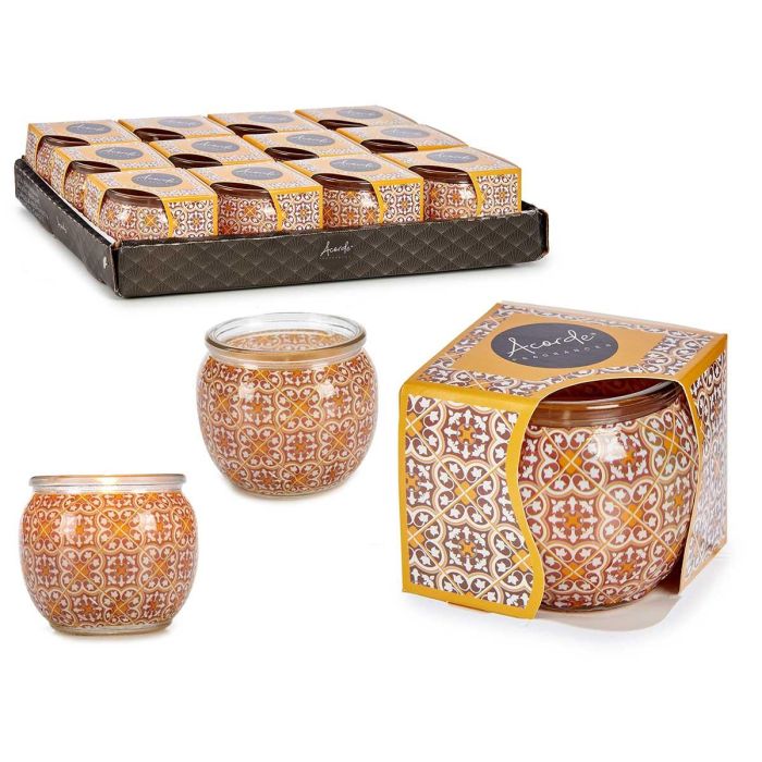 Vela Oriental Te Amarillo - Acorde 7.5x6.3x7.5 cm (12 Unidades)