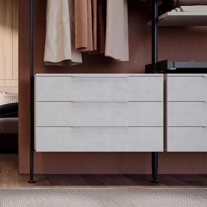 Emuca Lote de 10 tiradores para mueble Picanya, L104mm, intereje 64mm, Aluminio, Anodizado mate 6 Emuca Lote de 10 tiradores para mueble Picanya, L104mm, intereje 64mm, Aluminio, Anodizado mate 6