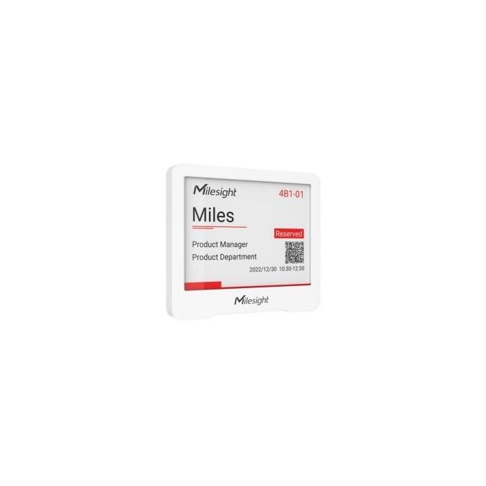 Milesight DS3604915M IoT LoRaWAN E-ink Display 4.2" 400x300 Pixeles