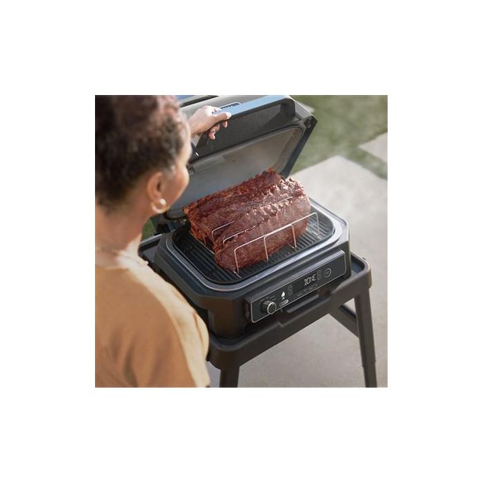 Ninja OG850EU/901EU Rejilla para Barbacoa Woodfire, Cocina y Ahuma Uniformemente 1