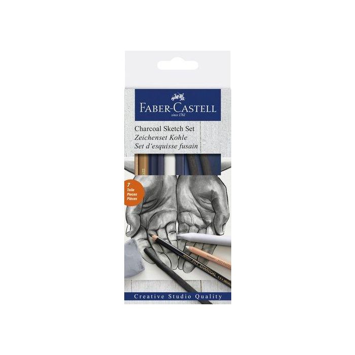 Lapices Faber-Castell Carbon Creative Studio Est.7