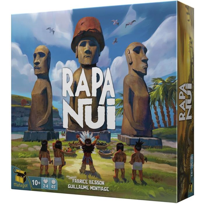 Matagot Rapa Nui SGRN001 Juego de Mesa para 2-4 Jugadores Edad 10+ 0 Matagot Rapa Nui SGRN001 Juego de Mesa para 2-4 Jugadores Edad 10+ 0