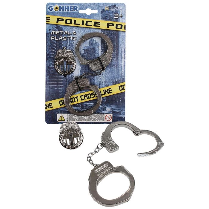 Esposas Policia Con Estrella 324/0 Gonher Esposas Policia Con Estrella 324/0 Gonher