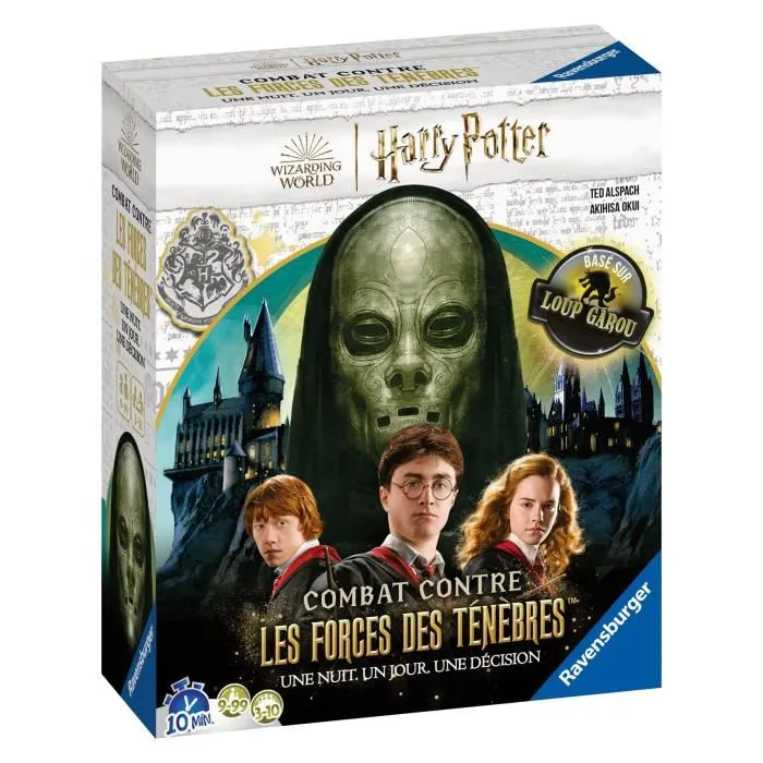 Ravensburger 27354 Juegos de mesa de Harry Potter Combate contra las fuerzas de la oscuridad, basado en el juego Hombre Lobo, Para 9 años 3