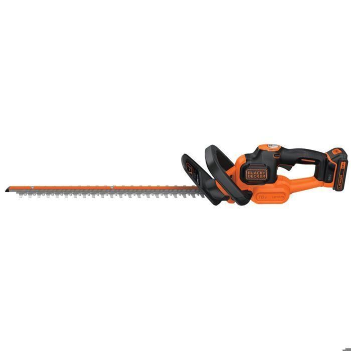 Litio de cobertura inalámbrica de Black+Decker 18V Powercomand 2 ah 50 cm GTC18502PC-QW 1 Litio de cobertura inalámbrica de Black+Decker 18V Powercomand 2 ah 50 cm GTC18502PC-QW 1