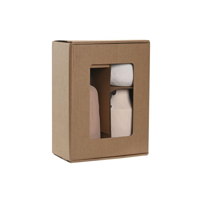 Jarron Urban DKD Home Decor Multicolor 10 x 24 x 13 cm Set de 3 1