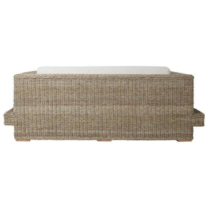 DKD Home Decor Indo 1c25 Sofá de Jardín/Salón Natural Fibra y Teca, Set 3 Piezas con Cojines, 192 cm Ancho 6 DKD Home Decor Indo 1c25 Sofá de Jardín/Salón Natural Fibra y Teca, Set 3 Piezas con Cojines, 192 cm Ancho 6